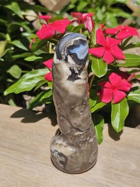 Volcano Agate Crystal Peen Ding Dong
